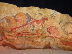 Cave Art from La Grotte de Marsoulas France - image from Ralph Frenken, Le Parc de la Préhistoire de Tarascon-sur-Ariège