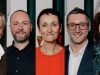 Made Smarter's North West adoption programme team - LtoR - Alain Dilworth (programme manager), Kevin Smith (tech expert), Rose May (regional adviser), Will Kinghorn (tech expert), Ruth Hailwood (skills expert)