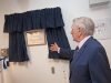 Jean's widower, Bill, unveils plaque