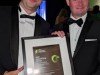 Pictured (L-R) at the Deloitte Best Managed Companies Award Ceremony in Dublin is Ewan Atchison Customer Success Manager and Seopa CEO Greg Wilson.