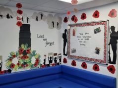 Armed Forces Focus display - Rainbow Ward