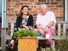 Annabel James and her dad