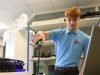 Louis Prescott, 18, an apprentice engineer at Airframe Designs based at Blackpool Airport Enterprise Zone