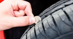 tyre depth