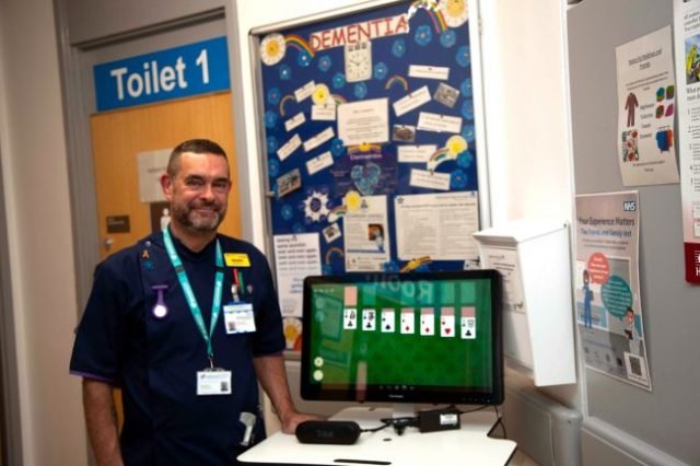 Mark Oakley, Admiral Dementia Nurse with the RITA system