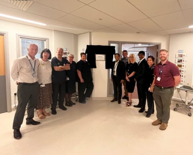 Prof. Sanjay Arya with the ECU Team at the Official Opening Day