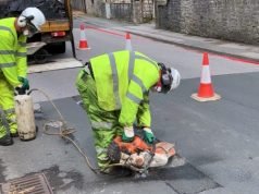 LCC stock road repair