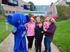 Oli with Betty and family