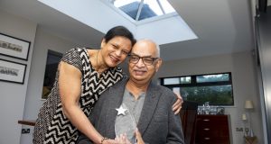 Mr Sanjeev Sharma with wife Deepali