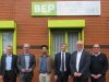BEP Surface Technologies - LtoR - Steve Cleaver (Made Smarter), Mark Prince (BEP), Hasan Mazhar (Made Smarter), Lee Rowley (_Minister for Industry), Andrew McClusky (BEP) and Garry Aspinall (BEP)