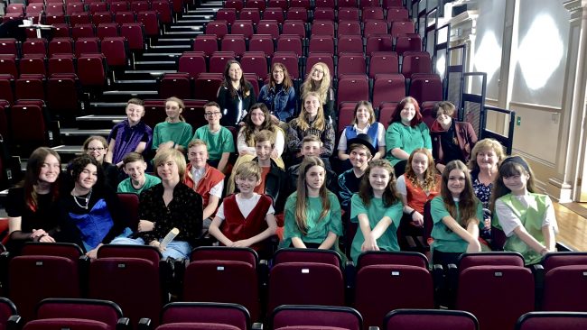 Rainford High students from Years 8 and 9 were selected for the opportunity by the Coram Shakespeare Schools Foundation Festival.