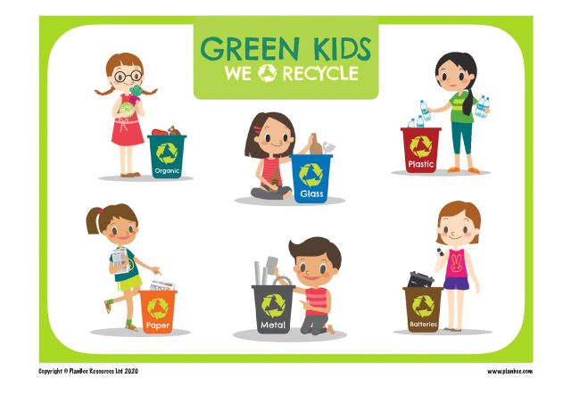 Recycling Poster for Kids