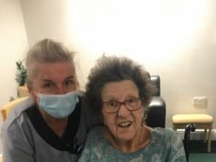 Hilda and Pat from Lady Elsie Finney house in Preston