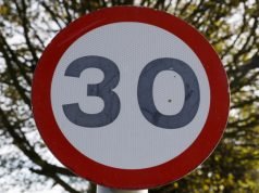 speed limit 30mph