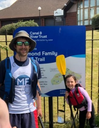 Terry and Poppy at start